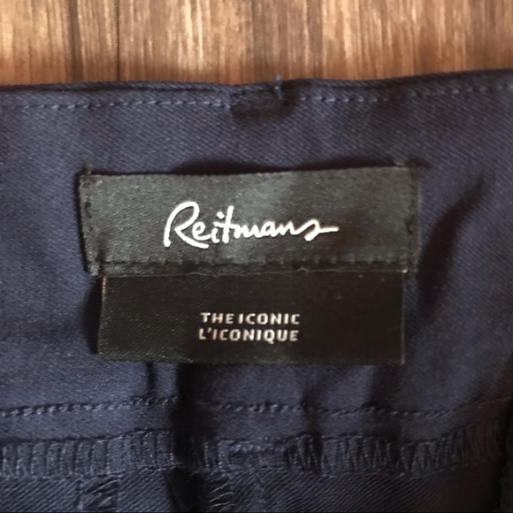 Reitmans The Iconic pull-on Verona Blue Capri pants - Picture 5 of 8
